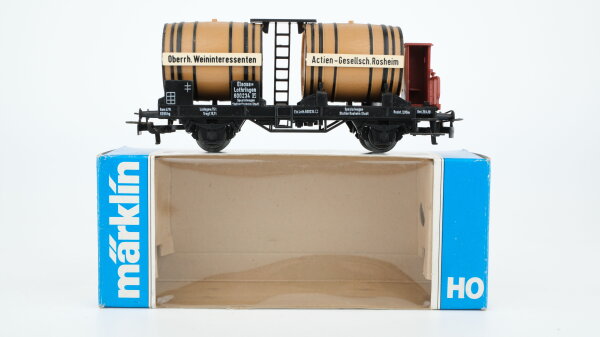 Märklin H0 4432 Weinfaßwagen Wagen der RE.E-L.