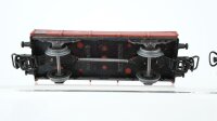 Märklin H0 Konvolut 2 Kesselwagen "Aral, Esso", Hochbordwagen, 2 Niederbordwagen gedeckter Güterwagen mit Zugschluss beleuchtet DB/NS