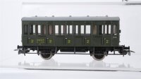 Piko H0 Konvolut 2 Abteilwagen 1.Kl. 4-achsig grün, 2 Abteilwagen 2.Kl. grün, Personenwagen grün DR/SNCF