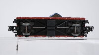 Märklin/Bramos/Sachsenmodelle H0 Konvolut Rolldachwagen, Schwerlastflachwagen mit 2 LKW, Niederbordwagen 2-achsig, Niederbordwagen 4-achsig, Kranwagen, DB