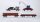 Märklin/Bramos/Sachsenmodelle H0 Konvolut Rolldachwagen, Schwerlastflachwagen mit 2 LKW, Niederbordwagen 2-achsig, Niederbordwagen 4-achsig, Kranwagen, DB