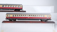 Röwa H0 Konvolut 2 Speisewagen "TEE" mit Pantograph, Abteilwagen "TEE" 1.Kl. DB (Abbruch)