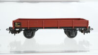 Märklin H0 Konvolut Hochbordwagen braun, Hochbordwagen grau, Hochbordwagen mit Bremserhaus 2 Niederbordwagen DB/RN