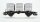 Märklin H0 Konvolut Behältertragewagen "Von Haus zu Haus", Containertragewagen "Hapag-Lloyd", Kühlwagen weiss, DB