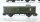 Märklin H0 Konvolut 2 Personenwagen 2.Kl. grün, 2 Packwagen "4003" grün, Blech, Nebenbahn