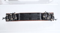 Roco H0 Konvolut 2 Schwerlast-Niederflurwagen, 2 gedeckte Güterwagen "A.T.S.F. 146285, MILW 19042", Caboose "A.T.S.F. 3851" USA