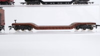 Roco H0 Konvolut 2 Schwerlast-Niederflurwagen, 2 gedeckte Güterwagen "A.T.S.F. 146285, MILW 19042", Caboose "A.T.S.F. 3851" USA