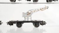 Märklin H0 Konvolut 2 Kipploren, Weinfasswagen "Bordeaux" Kesselwagen "Aral" Kranwagen, Nebenbahn (unvollständig)
