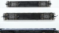 Liliput H0 Konvolut Abteilwagen "11 034" 1.Kl. grün, Abteilwagen "16 244" 3.Kl. grün, Abteilwagen 2.Kl. blau, DR/DB