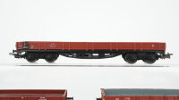 Märklin H0 Konvolut Niederbordwagen 4-achsig, 2...