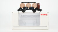 Märklin H0 46744 Weinfaßwagen mit Bremserhaus...