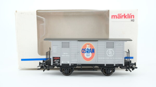 Märklin H0 48853 Gedeckter Güterwagen "OSRAM"  Gi der DRG Jahreswagen 1998