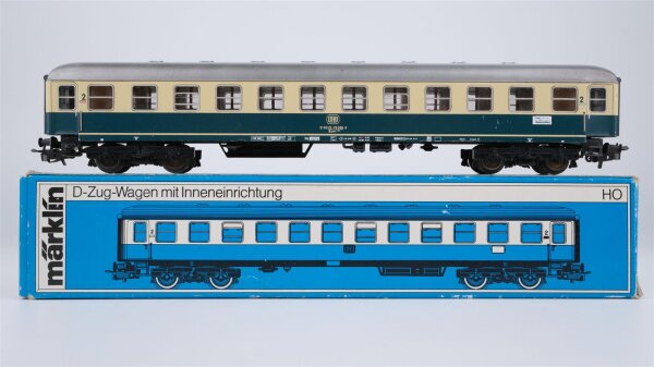Märklin H0 4112 Reisezugwagen (Schnellzugwagen 2.Kl., 51 80 22-70 566-0) Büm 234 der DB