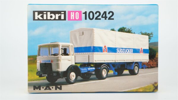 Kibri H0 10242 3-achs Planensattelzug MAN "Südzucker"