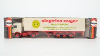Herpa H0 MB Kühlsattelzug Werbemodell Siegfried Zelger