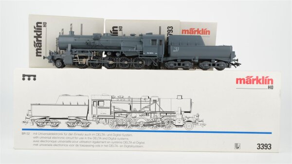 Märklin H0 3393 Dampflok BR 52 3604 DRG Wechselstrom Delta Digital (fährt nur analog)