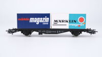 Märklin H0 84670 Behälter-Tragwagen märklin magazin (Containerwagen)  Typ Berlin  Lgjs 598 der DB