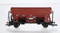 Roco H0 Konvolut Güterwagen Klappdeckelwagen mit Bremserhaus, Klappdeckelwagen, Selbstentladewagen mit Kohleladung, geschlossener Selbstentladewagen DB