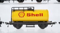 Fleischmann H0 Konvolut Güterwagen Kesselwagen (2x Shell, 2x Gasolin, 2x DEA) DB