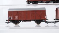 Märklin H0 Konvolut Güterwagen gedeckte Güterwagen DB (NEM Kupplungen)