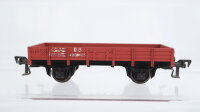 Fleischmann H0 Konvolut Güterwagen 3 Niederbordwagen, 1 Rungenwagen DB