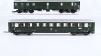 Liliput H0 Konvolut Personenwagen Gepäckwagen, Reisezugwagen 1./2.Kl., Reisezugwagen 2.Kl. DB
