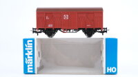 Märklin H0 4408 Gedeckter Güterwagen  Gs-u der SJ