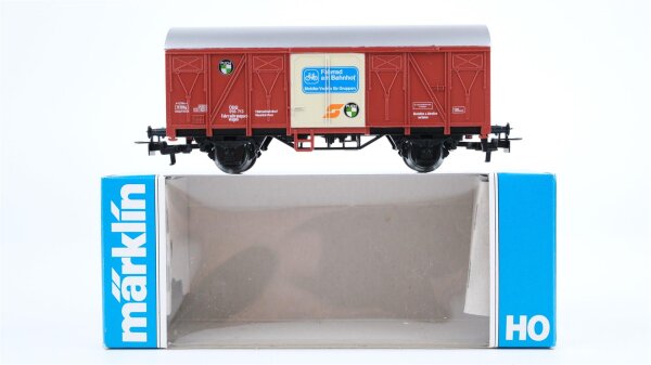 Märklin H0 4412 Gedeckter Güterwagen (Fahrradtransportwagen)  G der ÖBB