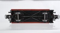 Märklin H0 Konvolut 1 Schotterwagen, 2 gedeckete Güterwagen, 1 offener Güterwagen mit Holzladung und Bremserhaus, 1 Niederbordwagen 2 achsig DB