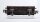 Märklin H0 Konvolut 1 Schotterwagen, 2 gedeckete Güterwagen, 1 offener Güterwagen mit Holzladung und Bremserhaus, 1 Niederbordwagen 2 achsig DB