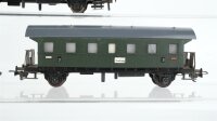 Fleischmann H0 Konvolut 2 Personenwagen 2. Kl., 1 Personenwagen 3. Kl.