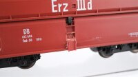 Fleischmann H0 Konvolut 2 Selbstentladewagen 2.achisg, 2 Selbstentladewagen 4-achisg DB