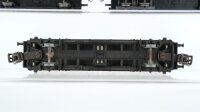 Märklin H0 Niederbordwagen 2-achsig, Niederbordwagen 4-achisg (Pustefix), Containertragwagen mit 2 Containern DB