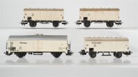 Märklin H0 Konvolut 4 Kühlwagen 2-achsig DB