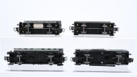 Märklin H0 Konvolut 2 Personenwagen 3. Kl., Personenwagen 2. Kl., Gepäckwagen Landesbahn