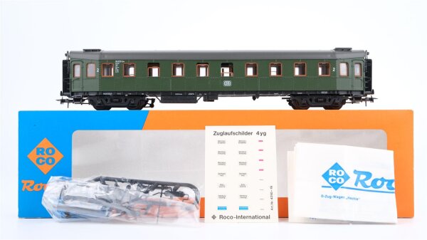 Roco H0 4289A Personenwagen (Hechte) 2. Kl. DB