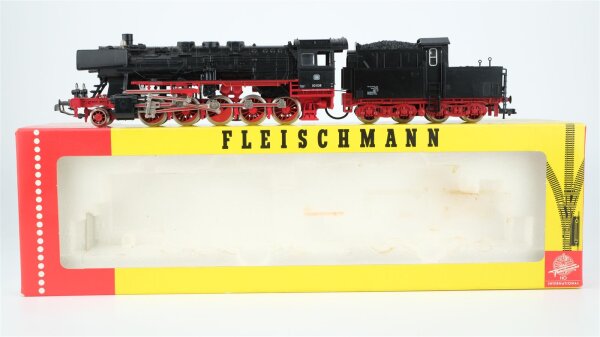 Fleischmann H0 4175 Dampflok BR 50 058 DB Gleichstrom Analog (Licht Defekt)