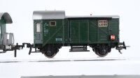 Fleischmann H0 Konvolut 2 Personenwagen 2. Kl, 2 Gepäckwagen DB/u.a.