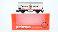 Primex H0 4548 Bierwagen BECKs BIER (Kühlwagen)...