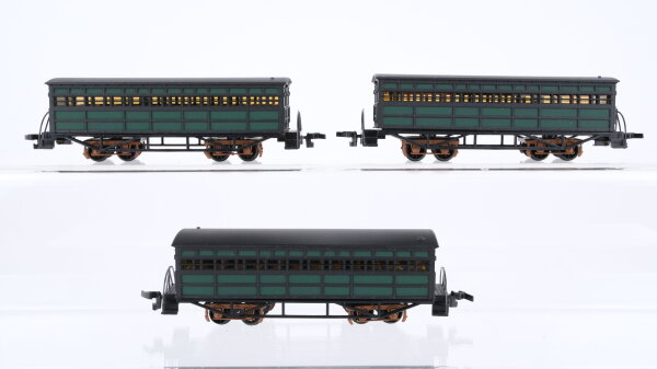 Bachmann H0 Konvolut 3 Personenwagen 4-achisg