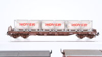 Klein Modellbahn H0 Konvolut 2 Schiebedachwagen,...