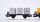 Klein Modellbahn H0 Konvolut 2 Behältertragwagen (Von Haus zu Haus), Tankwagen (Shell), gedeckter Güterwagen (25 Jahre Kleinbahn) (Abbrüche)