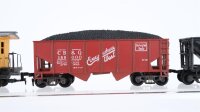 Unbekannt H0 Konvolut 1 Caboose , 5 Selbsentladewagen (Dixie Line, Utah Copper, Burlington Route) USA L&N/CB&Q/Southern Pacific u.a.