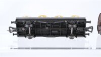 Liliput H0 Konvolut 2 geschlossene Güterwagen, 2 Behältertragwagen (Molkereiverband für Niederösterreich) ÖBB u.a. (Ladung unvollständig)
