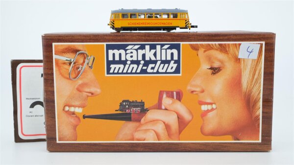 Märklin Z 8802 Schienenreinigungswagen DB
