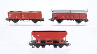 Märklin H0 Konvolut 1 offener Güterwagen mit...