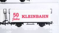 Klein Modellbahn H0 Konvolut 5 Güterwagen 2 achsig  (50 Jahre Kleinbahn)
