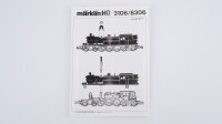 Märklin H0 3047 Dampflok BR 44 690 DB Wechselstrom