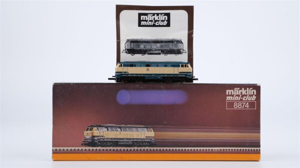 Märklin Z 8874 Diesellokomotive BR 216 090-1 DB (Vermutlich Verharzt)