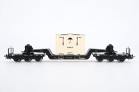 Märklin H0 4618 Tiefladewagen mit Übersee-Kiste  SST 53  St 52 der DB
